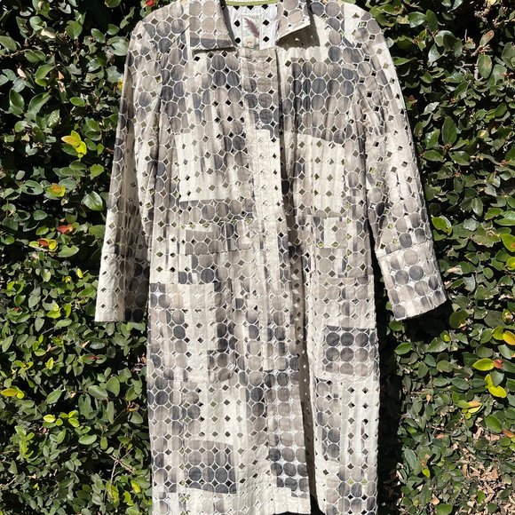 Burning Torch Vintage Cotton Jacket (size small) - Picture 1 of 4